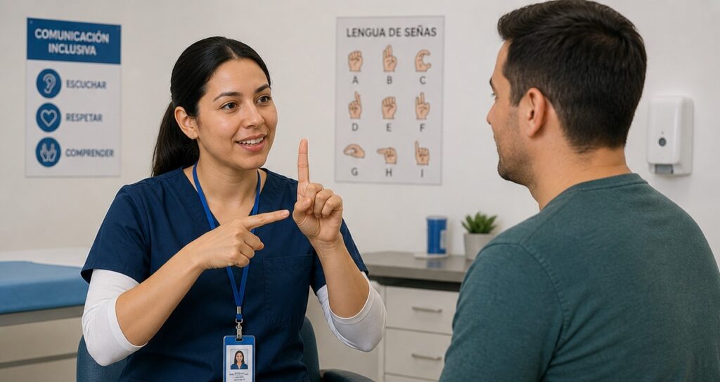 Atención médica inclusiva.